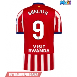 Lacne Muži Futbalové dres Atletico Madrid Alexander Sorloth #9 2026-27 Krátky Rukáv - Domáci